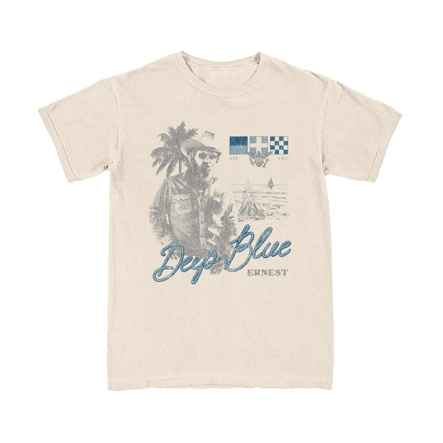 Deep Blue Tee