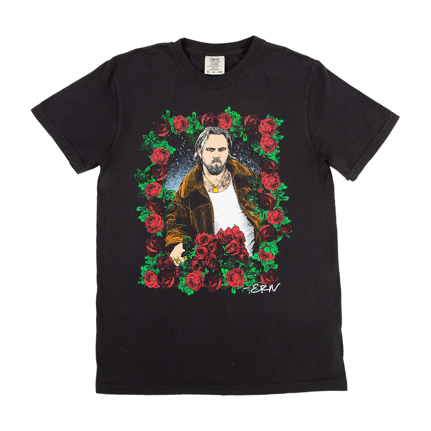 Vintage Photo Flowers Tee
