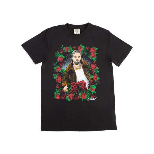 Vintage Photo Flowers Tee