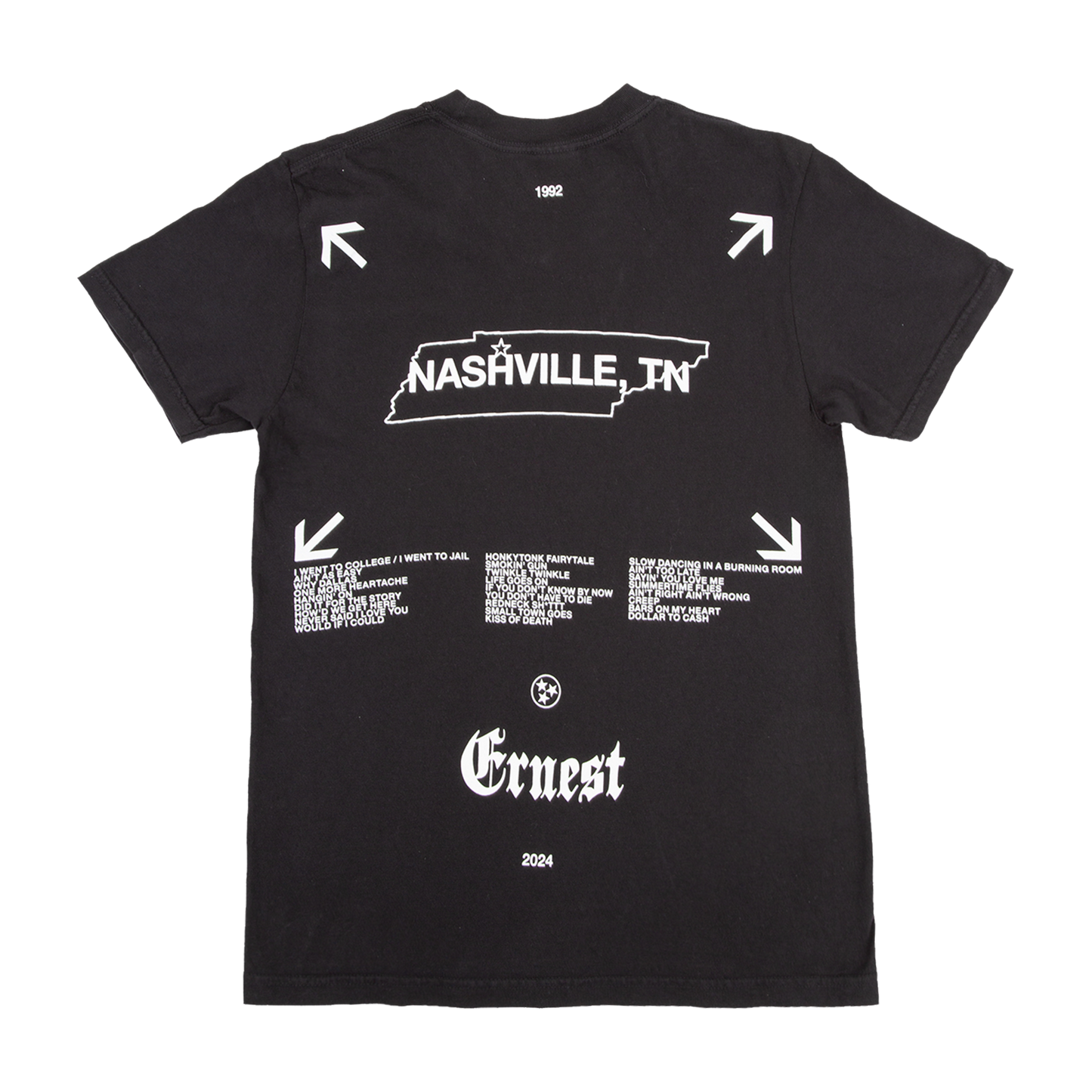 Nashville Tracklist Tee