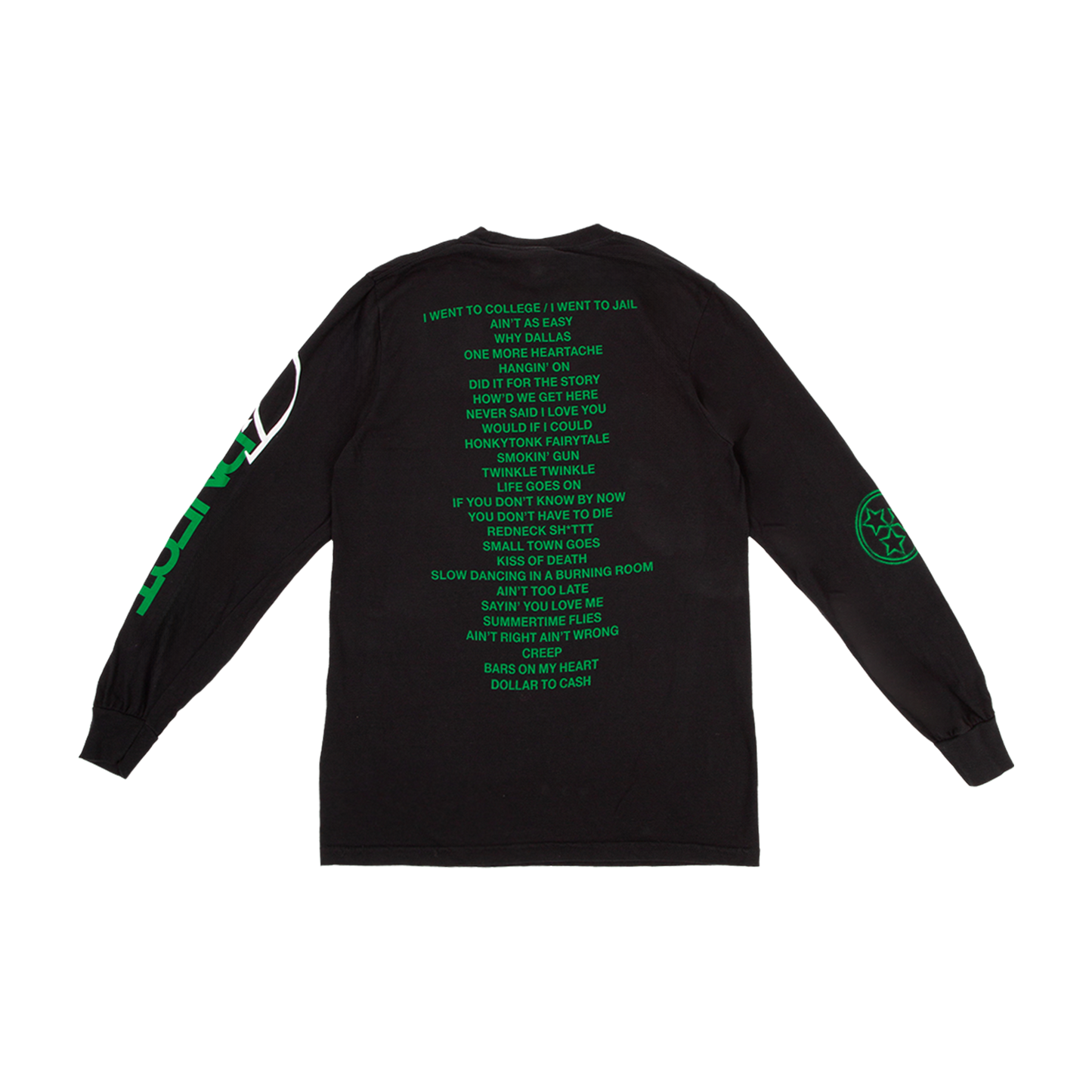 Tracklist Long Sleeve
