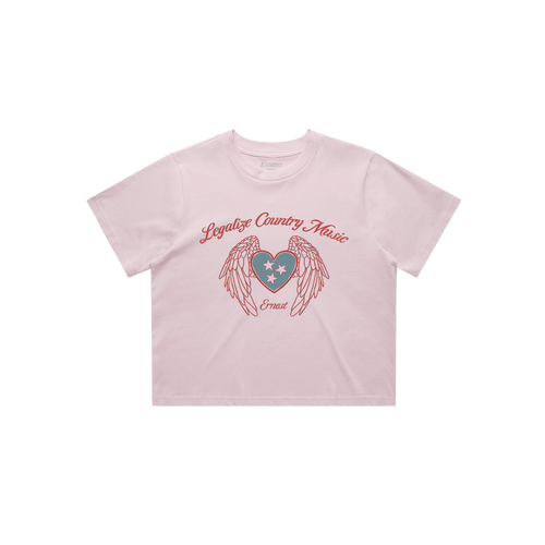 Legalize Country Music Crop Top