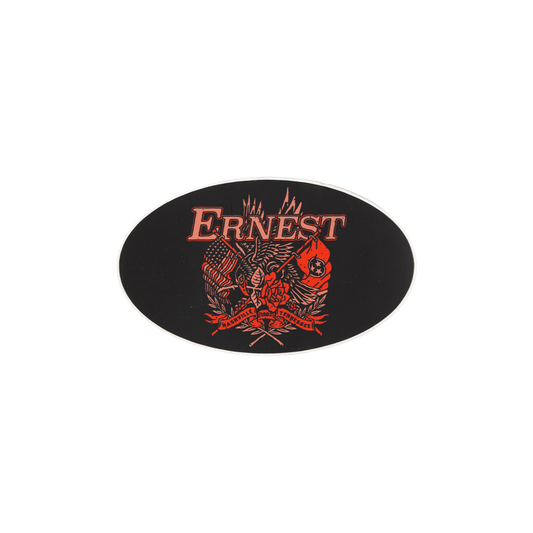 Oval Sticker