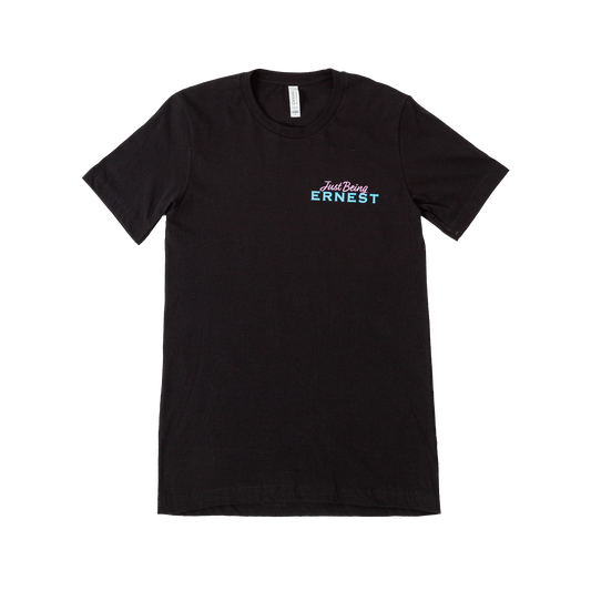 Just Being Ernest Flamingo Tee