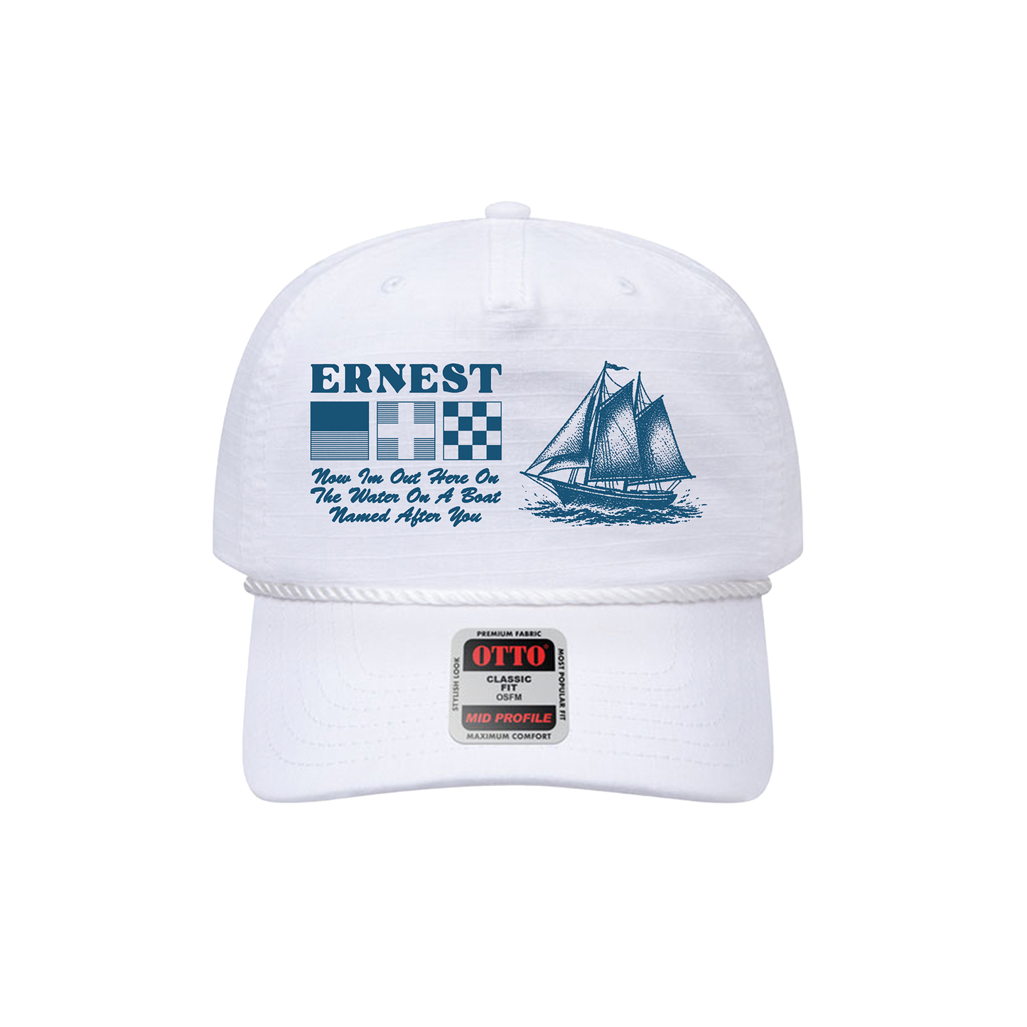 Deep Blue Hat