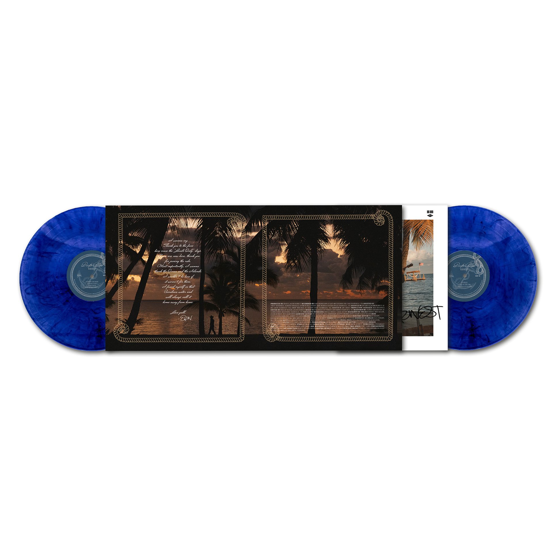 Deep Blue Vinyl (Signed) – ERNEST Official Store